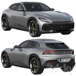 Ferrari Purosangue 3D Models 