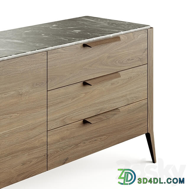 Porada Atlante Chest Of Drawers Sideboard Chest of drawer 3D Models