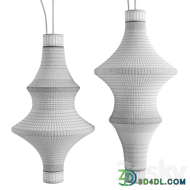 Marco Zito Nasse Lamp Pendant light 3D Models