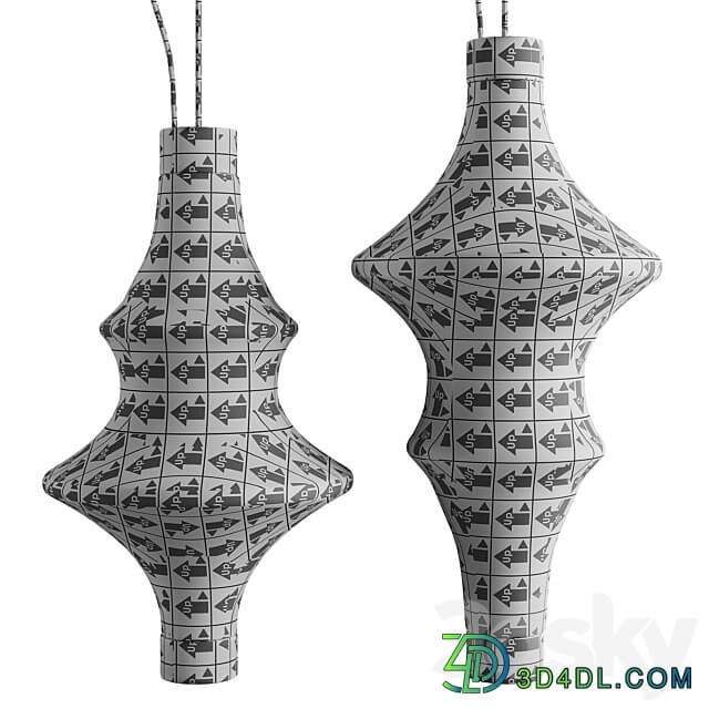 Marco Zito Nasse Lamp Pendant light 3D Models