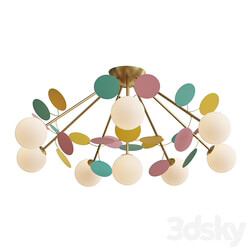 Ceiling chandelier for nursery Multy Bliss 2772 8P 53455 