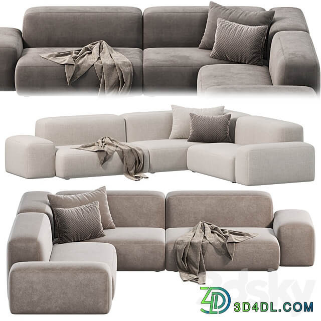 PLUS Sofa by Lapalma sofas 3D Models