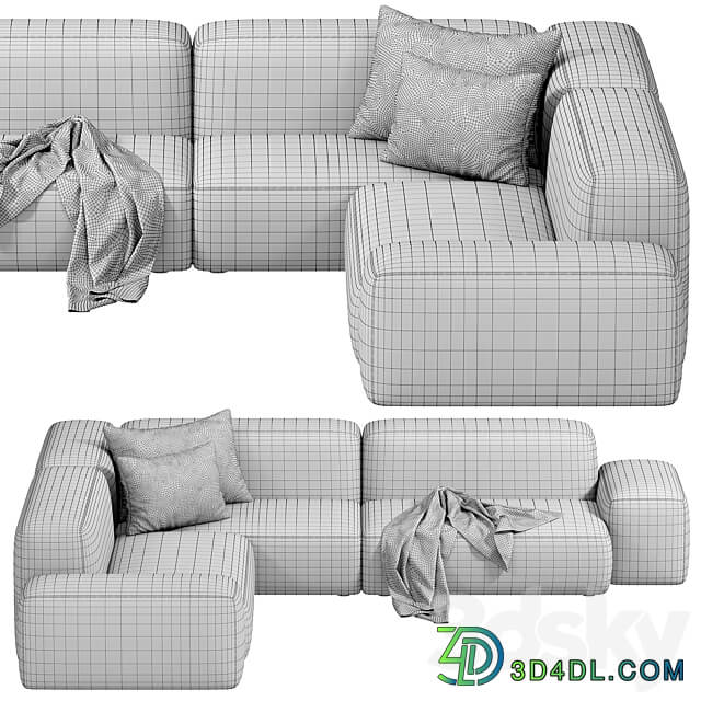 PLUS Sofa by Lapalma sofas 3D Models