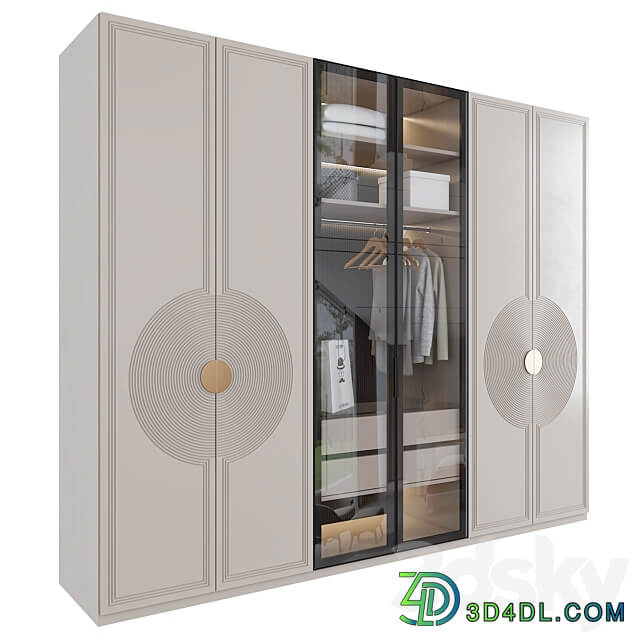 Wardrobe 35 Wardrobe Display cabinets 3D Models