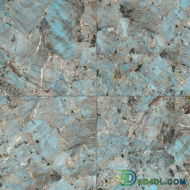 Marble tiles Amazonite 3D Models