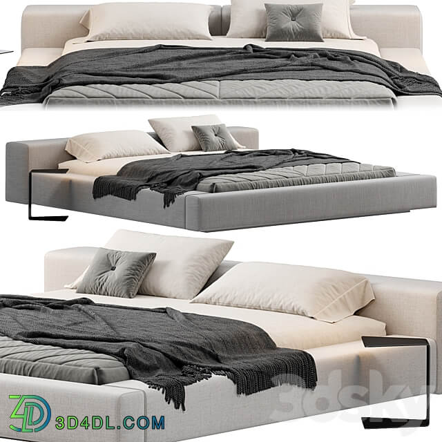 Living Divani Extra Wall Bed Bed 3D Models