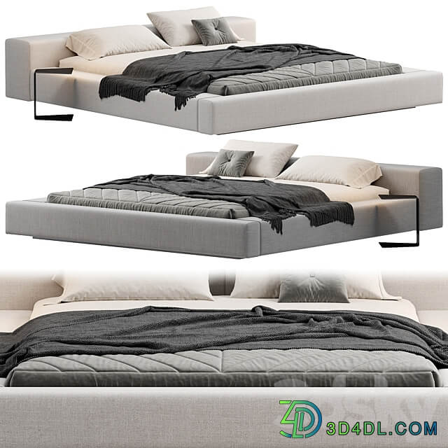 Living Divani Extra Wall Bed Bed 3D Models