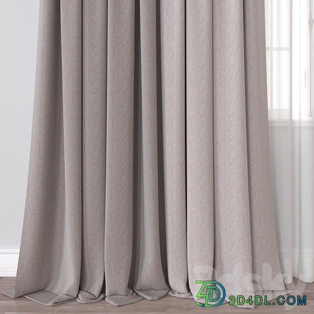 Curtain A351 3D Models