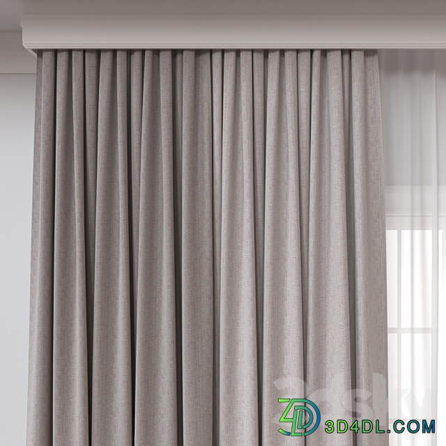 Curtain A351 3D Models