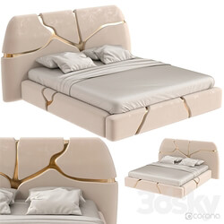 Bed Roberto Cavalli ELGON Bed 3D Models 