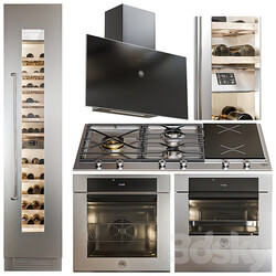 Bertazzoni Appliance set 3D Models 