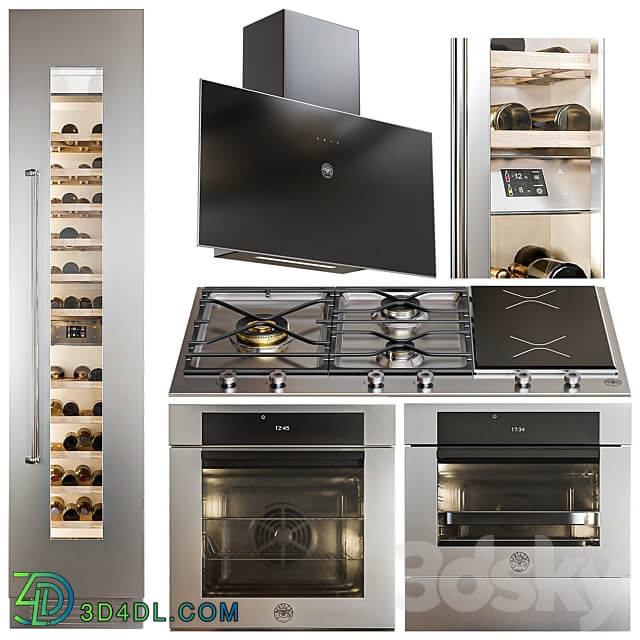 Bertazzoni Appliance set 3D Models