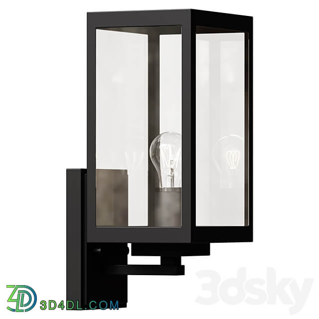 Sconce Rinnah Outdoor Wall Sconce 3D Models