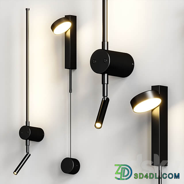 WALL LAMPS COLLECTION 2 3D Models