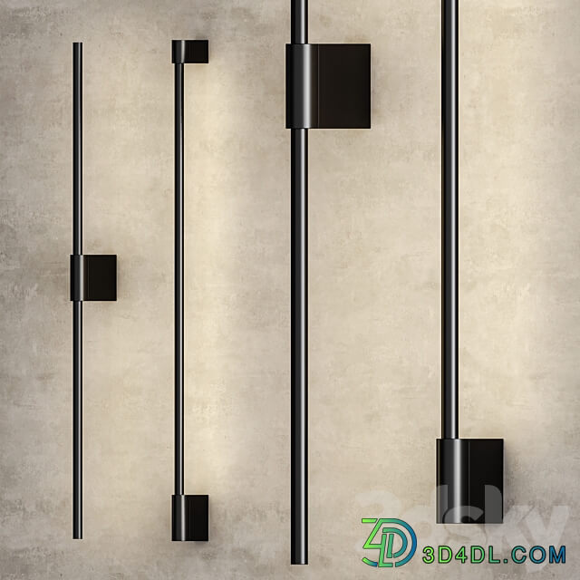 WALL LAMPS COLLECTION 2 3D Models