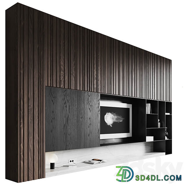 TV zone Modern 3D Models