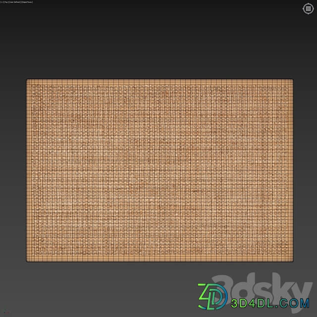 Carpet set 48 Square Braided Jute / 3K