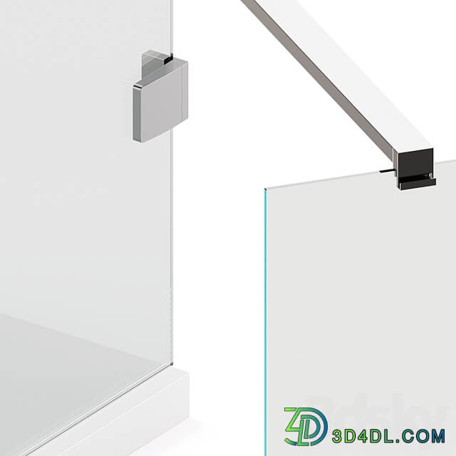 Arblu Walk in Separet Elite shower enclosures + Paffoni shower systems