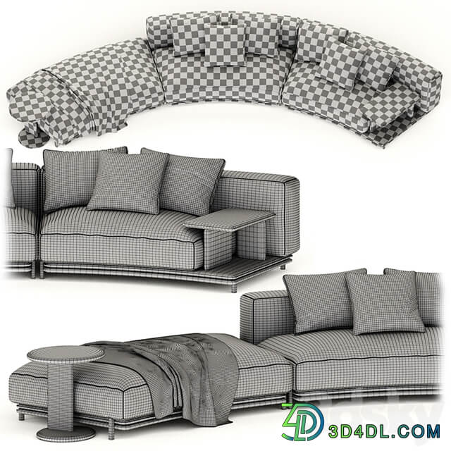 Brera sofa by Poliform