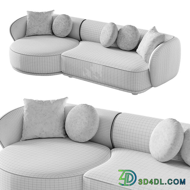 Meridiani Rene sofa set 6