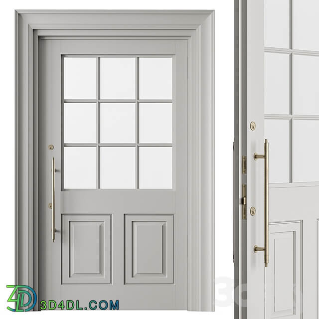 Classic Front Door Set 69