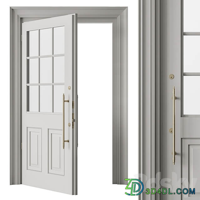 Classic Front Door Set 69