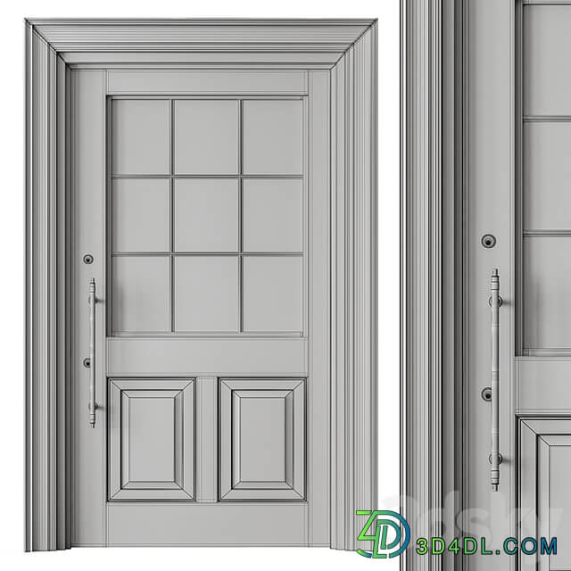 Classic Front Door Set 69