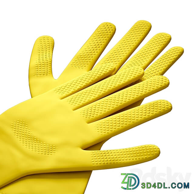 Dishwashing set Sponge Gloves