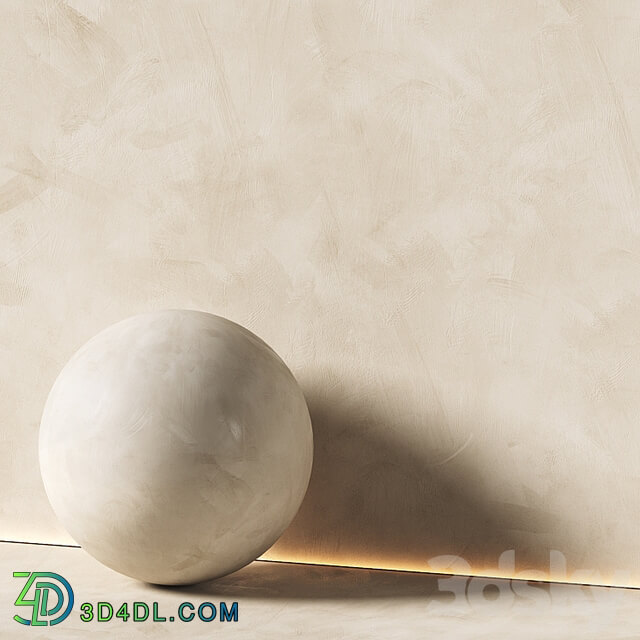 Decorative plaster beige