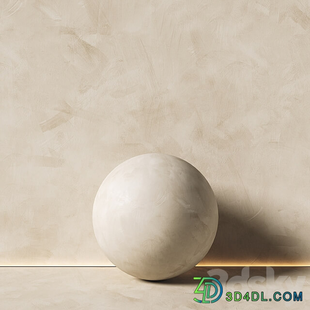 Decorative plaster beige