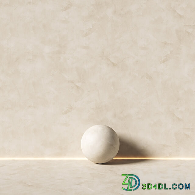 Decorative plaster beige