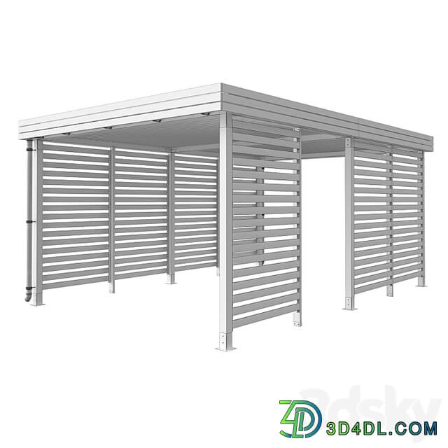 Wooden pergola canopy 4