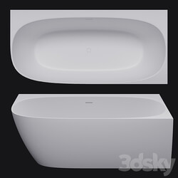 Bathtub Salini SOFIA WALL 180 corner 