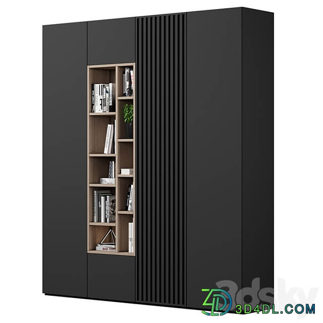 Cabinet with shelves