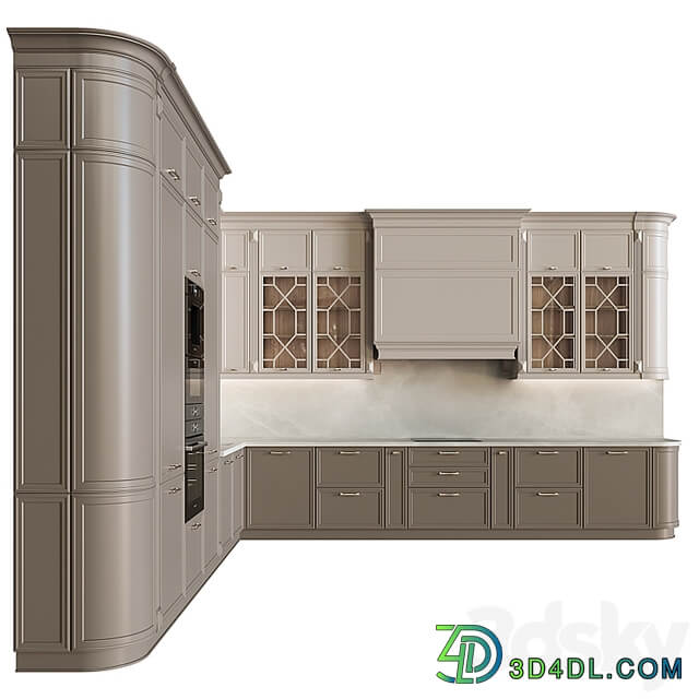 Neoclassical kitchen 24