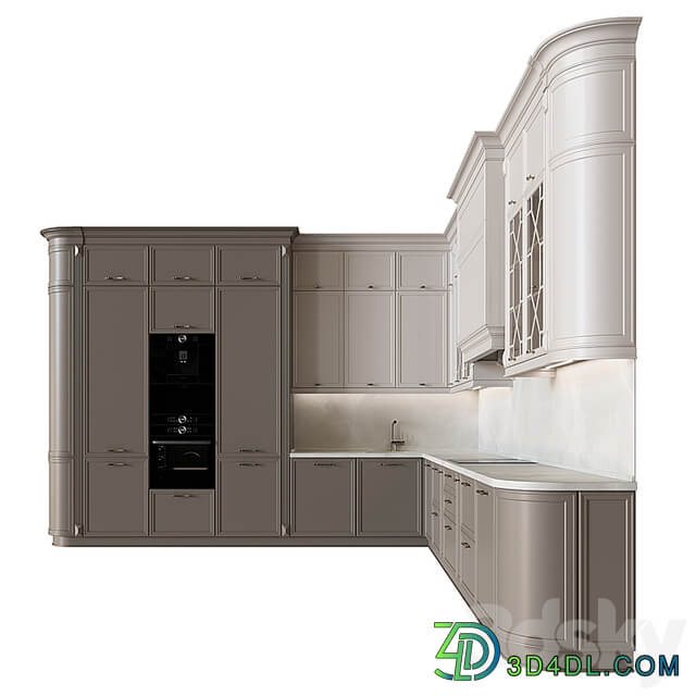 Neoclassical kitchen 24