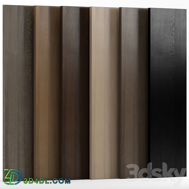 Oak wood 6 with 6 colors