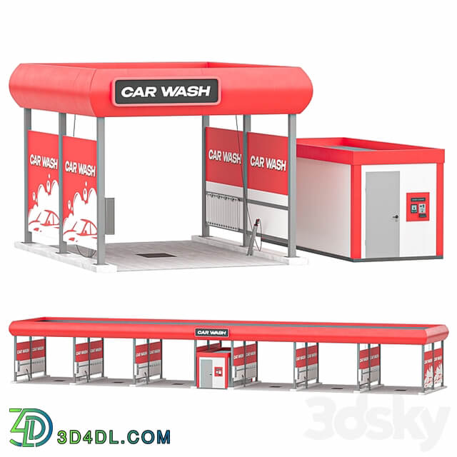 Self service car wash