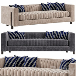 GRAY SOFA SOUTH HILL HOME COLLECTION 
