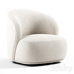 Blancdivoire Lisette swivel armchair 
