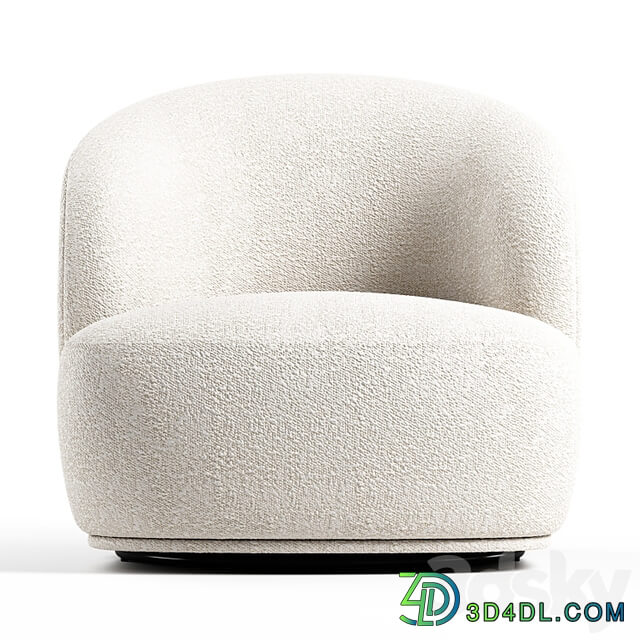 Blancdivoire Lisette swivel armchair