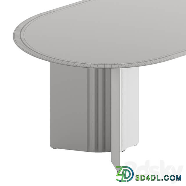 WAVE Oval Table by Marelli