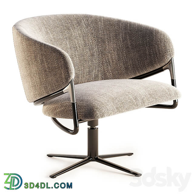 HAMMER Swivel easy chair Hammer Collection