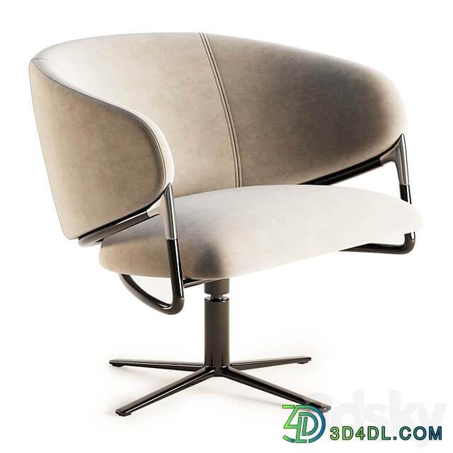 HAMMER Swivel easy chair Hammer Collection