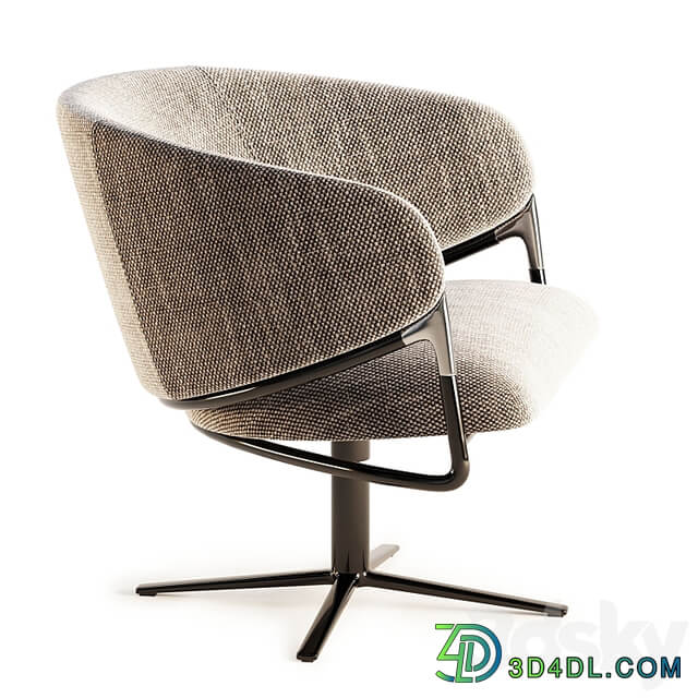 HAMMER Swivel easy chair Hammer Collection