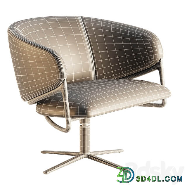 HAMMER Swivel easy chair Hammer Collection