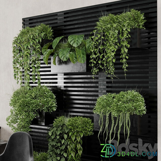 Reception Desk and Wall plant office furniture 10