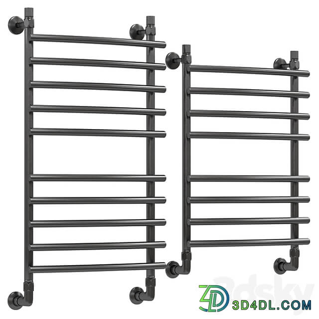 Water heated towel rail Dvin R primo