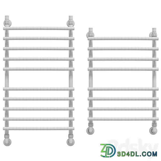 Water heated towel rail Dvin R primo