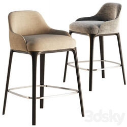 Sophie Bar Stool Minotti 